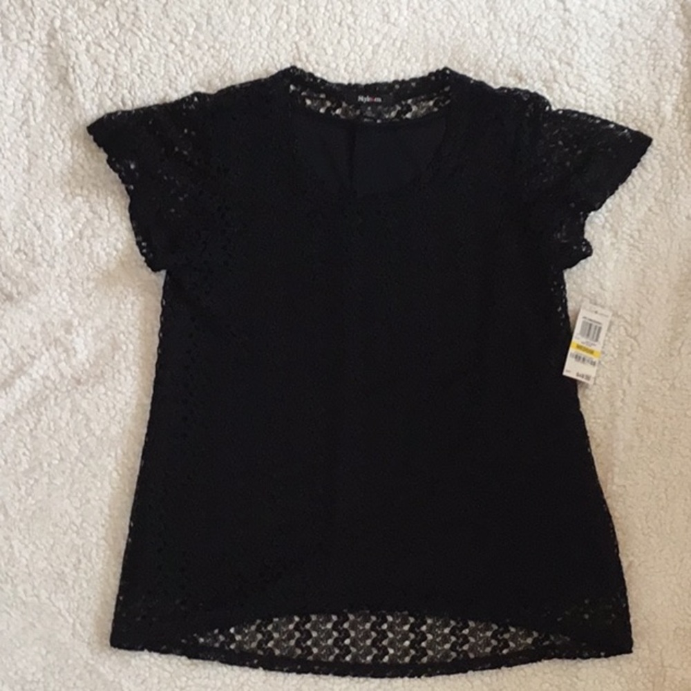 Black Lace Top